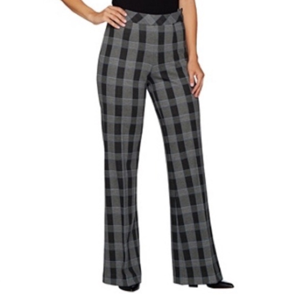 G.I.L.I. Regular Wide Leg Milano Ponte Trouser